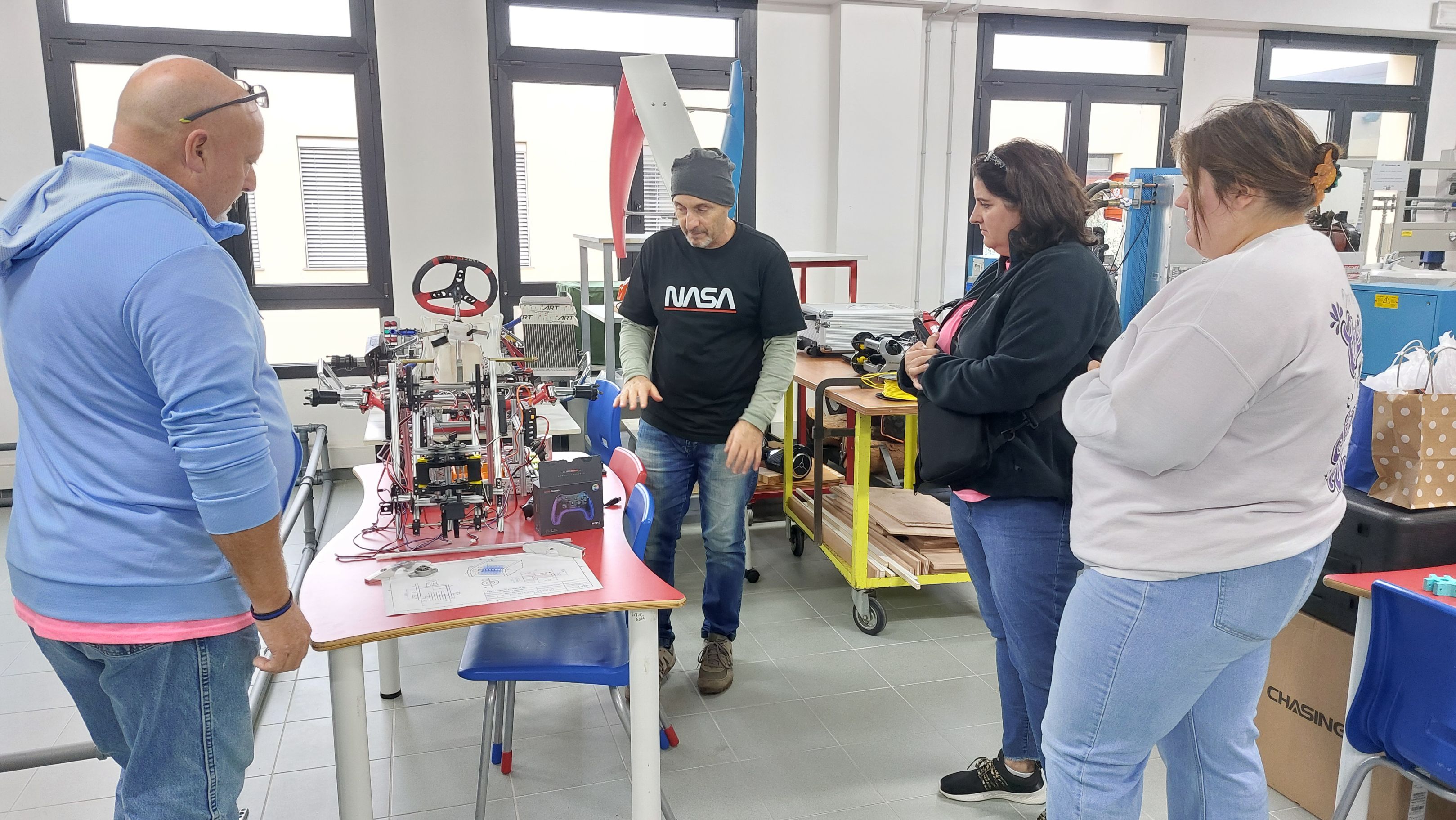 prof Fattorini e colleghi statunitensi